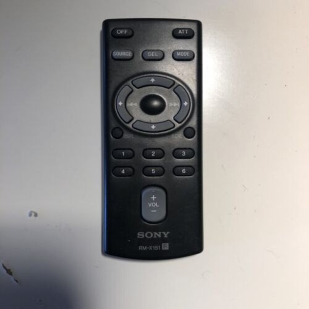 Original Sony Car Audio Remote Control RM-X151